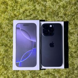 iPhone 16 Pro | 512GB | Black Titanium | Factory Unlocked