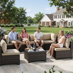 7-Piece Modular Outdoor Patio Set Brand New In Box