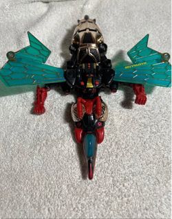 Vintage 1997 transformers waspinator deluxe transmetals predacon beast wars