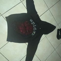 Rhine Stone Sp5der Hoodie 