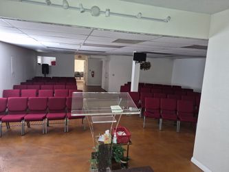 Church style chairs
