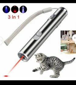 Mini red laser pointer USB rechargeable 3 in 1