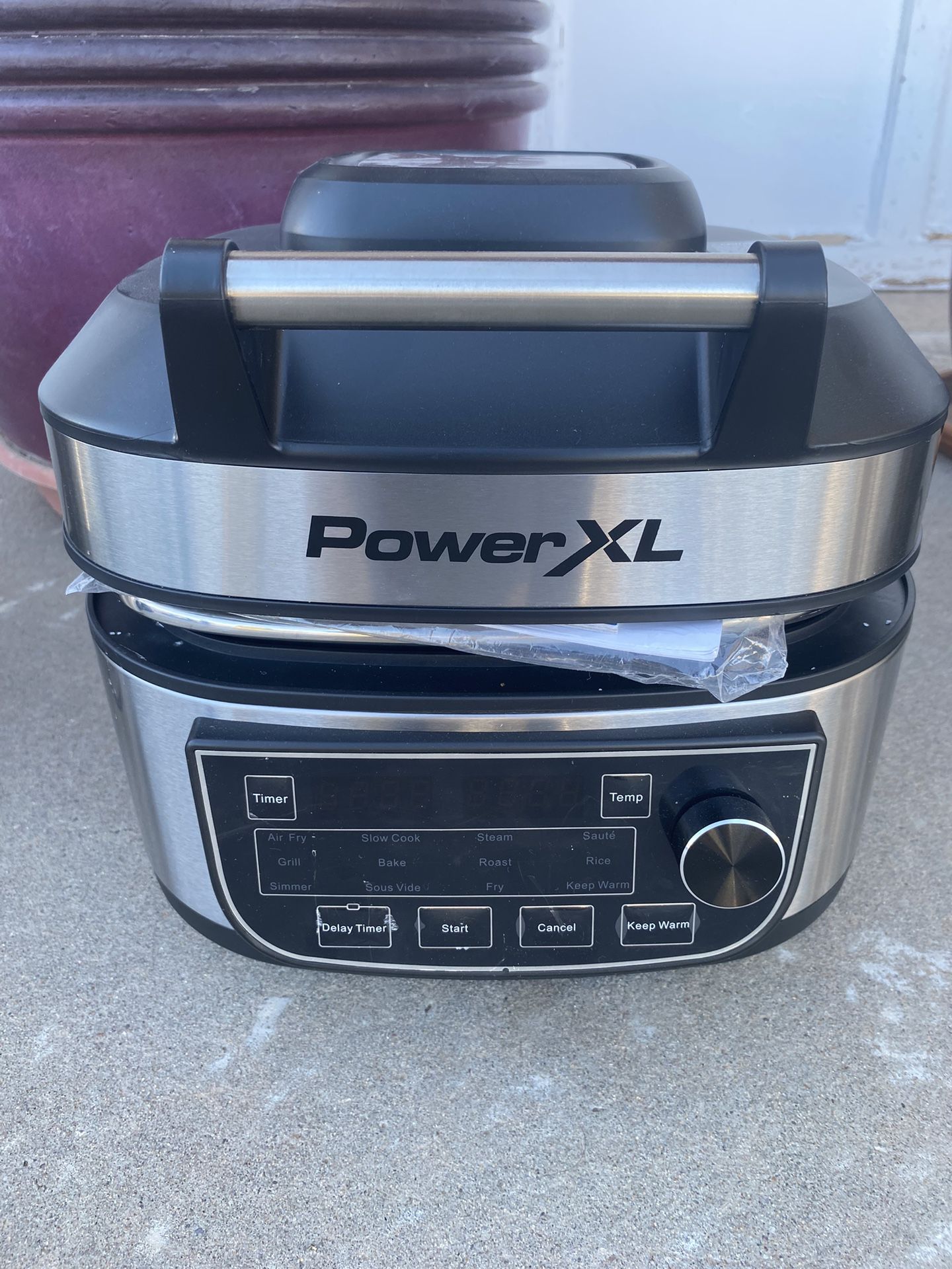 Power XL Grill Fryer Combo