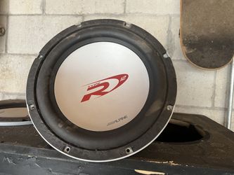 Alpine Type R 12” Speakers 