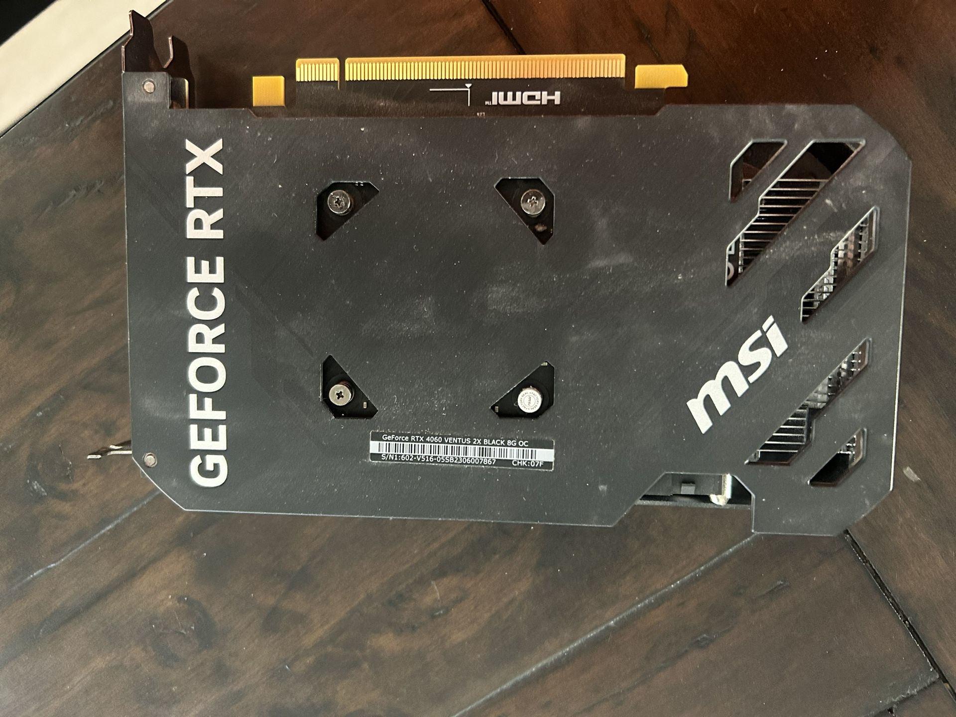 Mai GeForce RTX 4060 Venus 2X Black 8G OC gaming graphics card