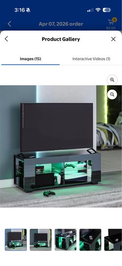 Ntense led tv stand up to 55in