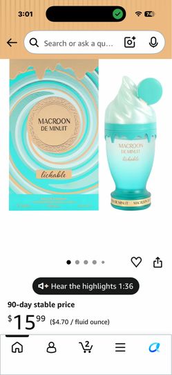 Woman’s perfume