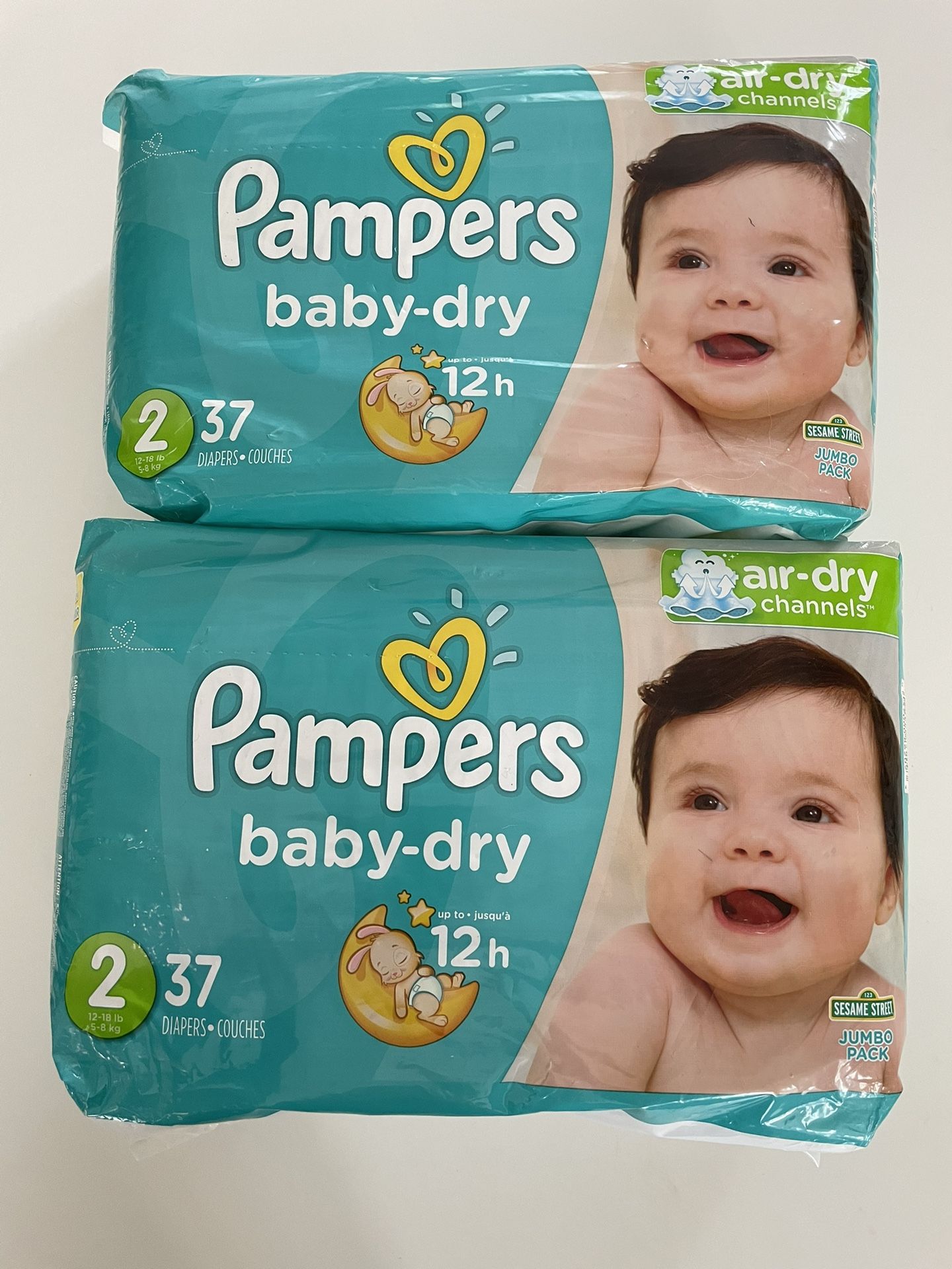 Pampers.  Both Packs For 25$ Cash Only Pickup In East Modesto 