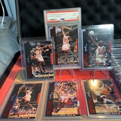 1998 Upper Deck Michael Jordan MJ23 #M2 Lot of 6 cards