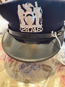 Eight Point NYPD police hat vintage