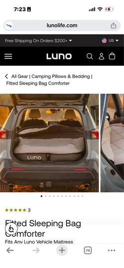 Luno Full-Size Sleeping Bag Comforter – Like New