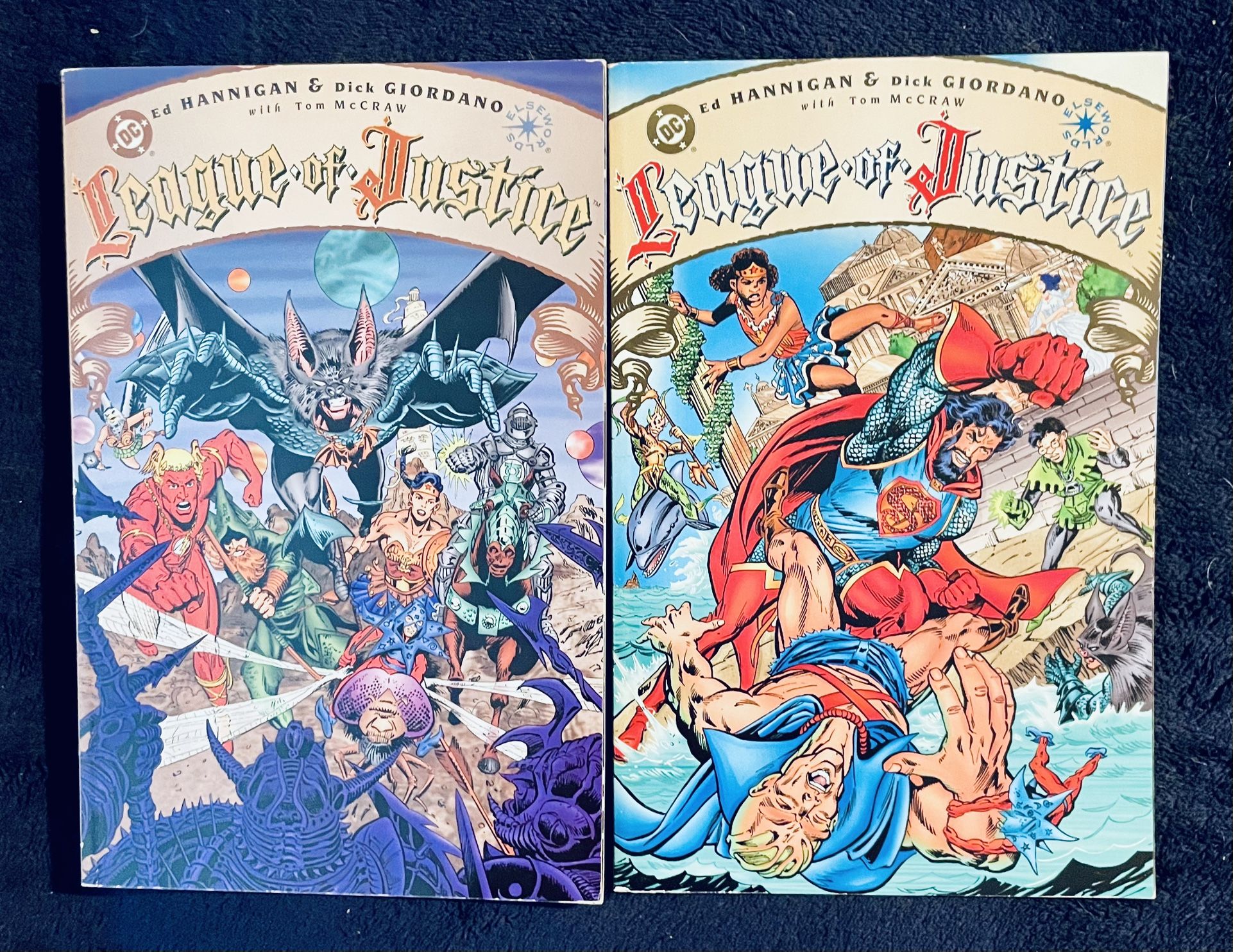 DC Comics Elseworlds: League of Justice 1 & 2 NM (1996) First Printing