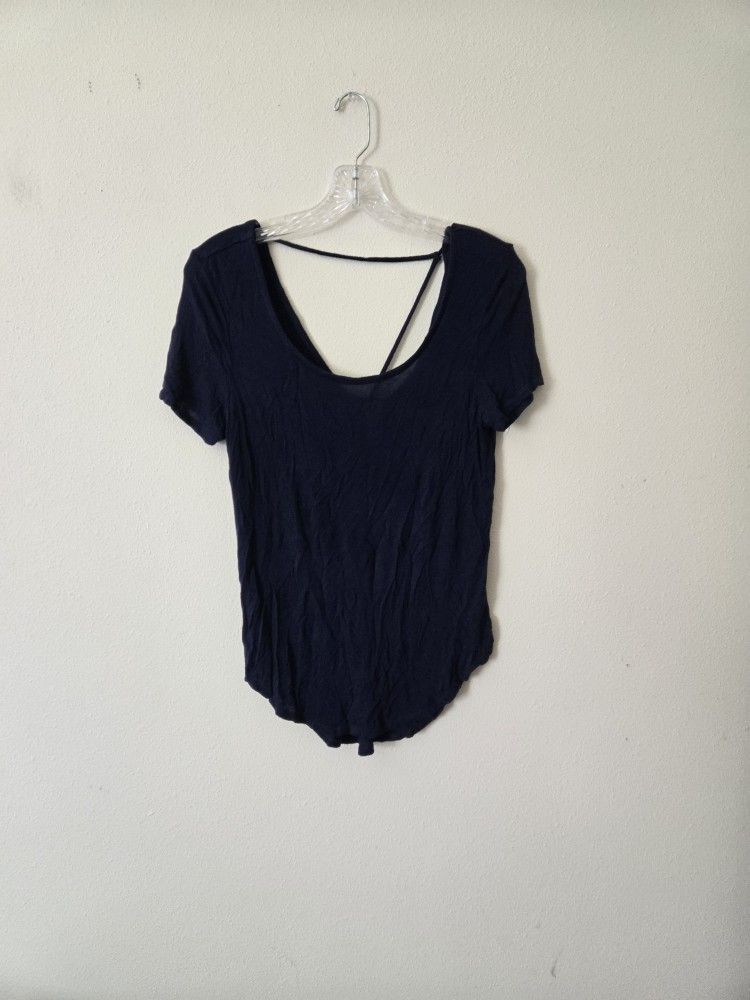 Navy Strings Tshirt