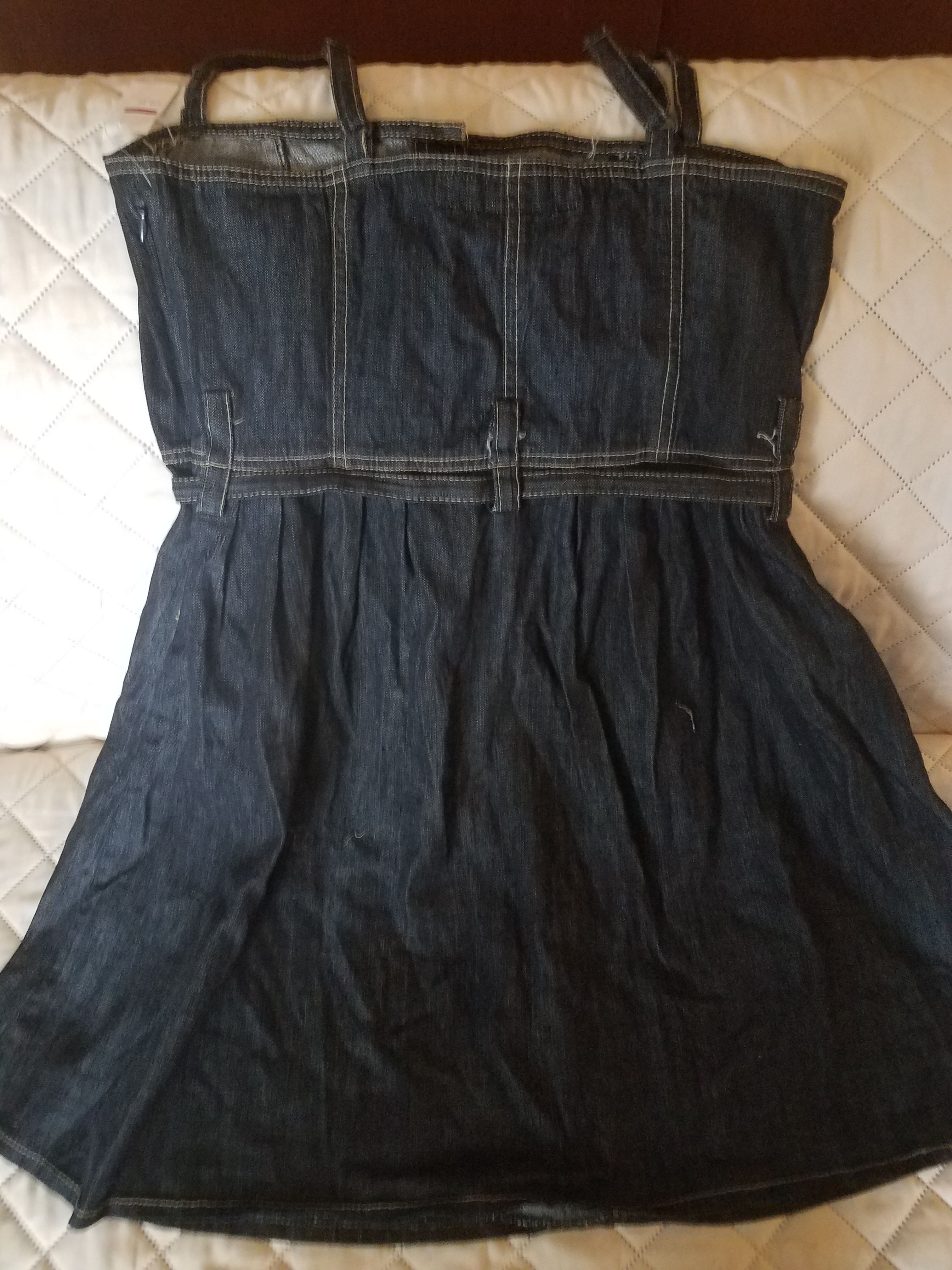 Wet Seal Jean Dress Sz L