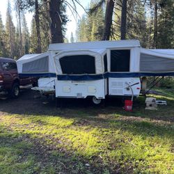 2007 Rockwood Tent Trailer Power 3 Slides Shower Toilet 