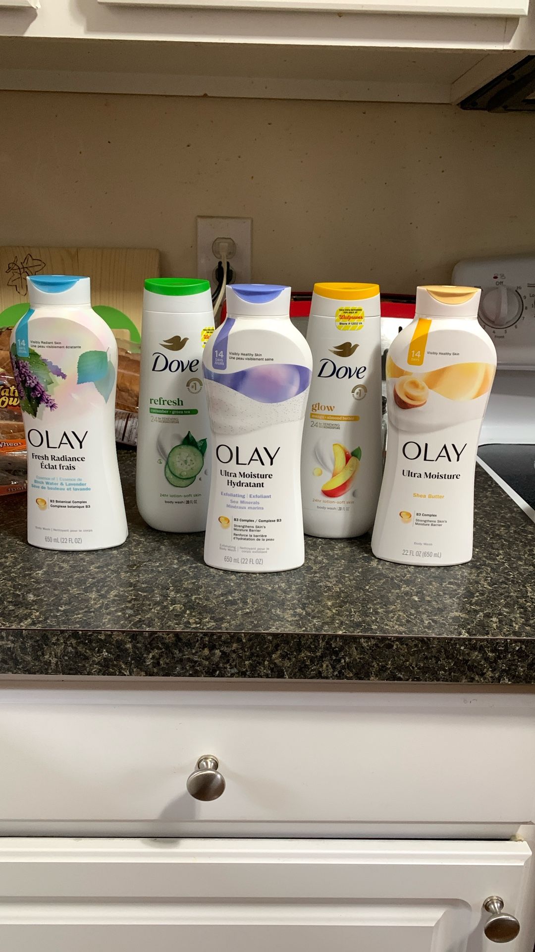 Premium Body Wash Bundle-5 Items!($$36.88+ Value)