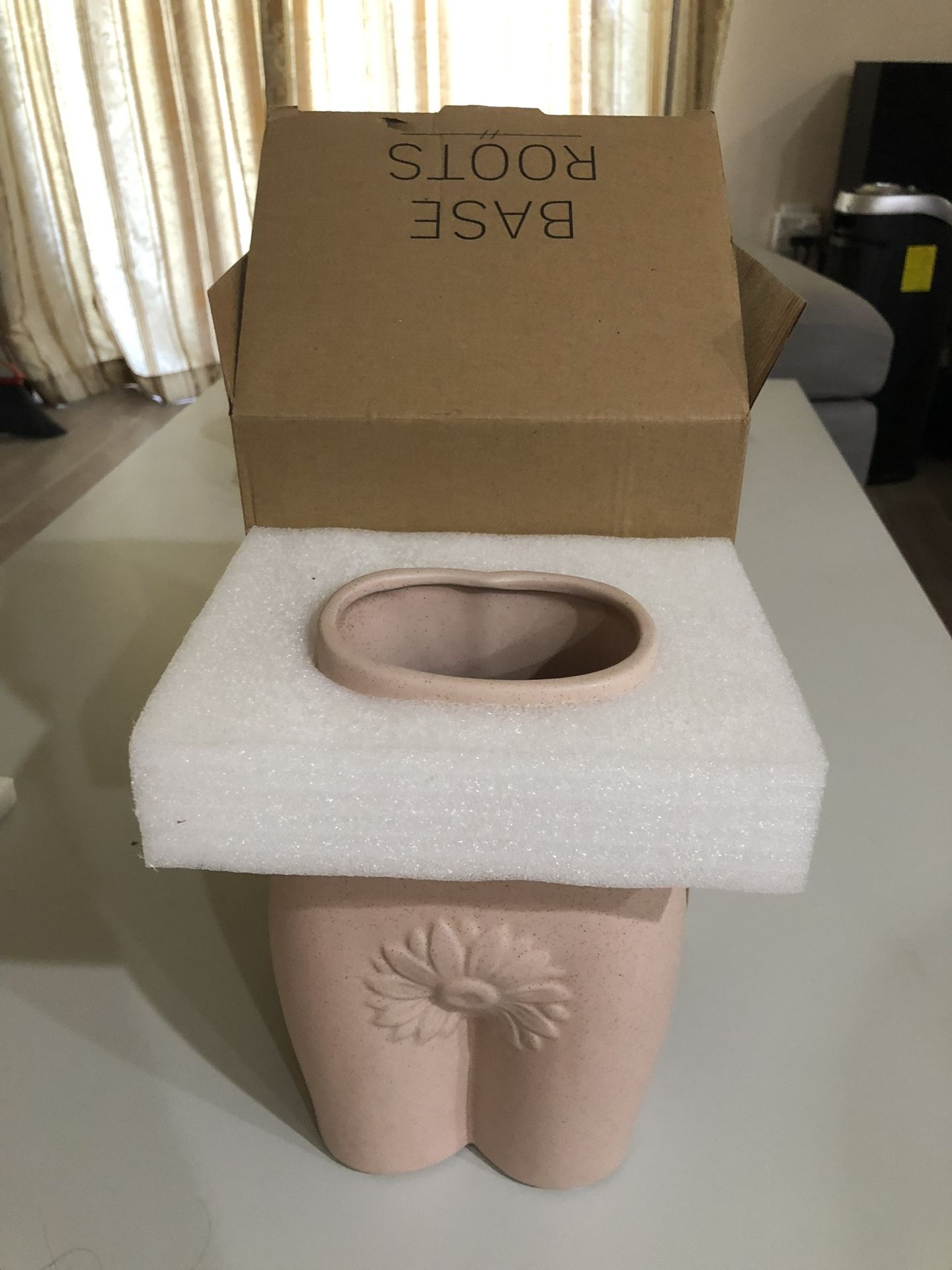 Modern Flower Vase, Ceramic Vase