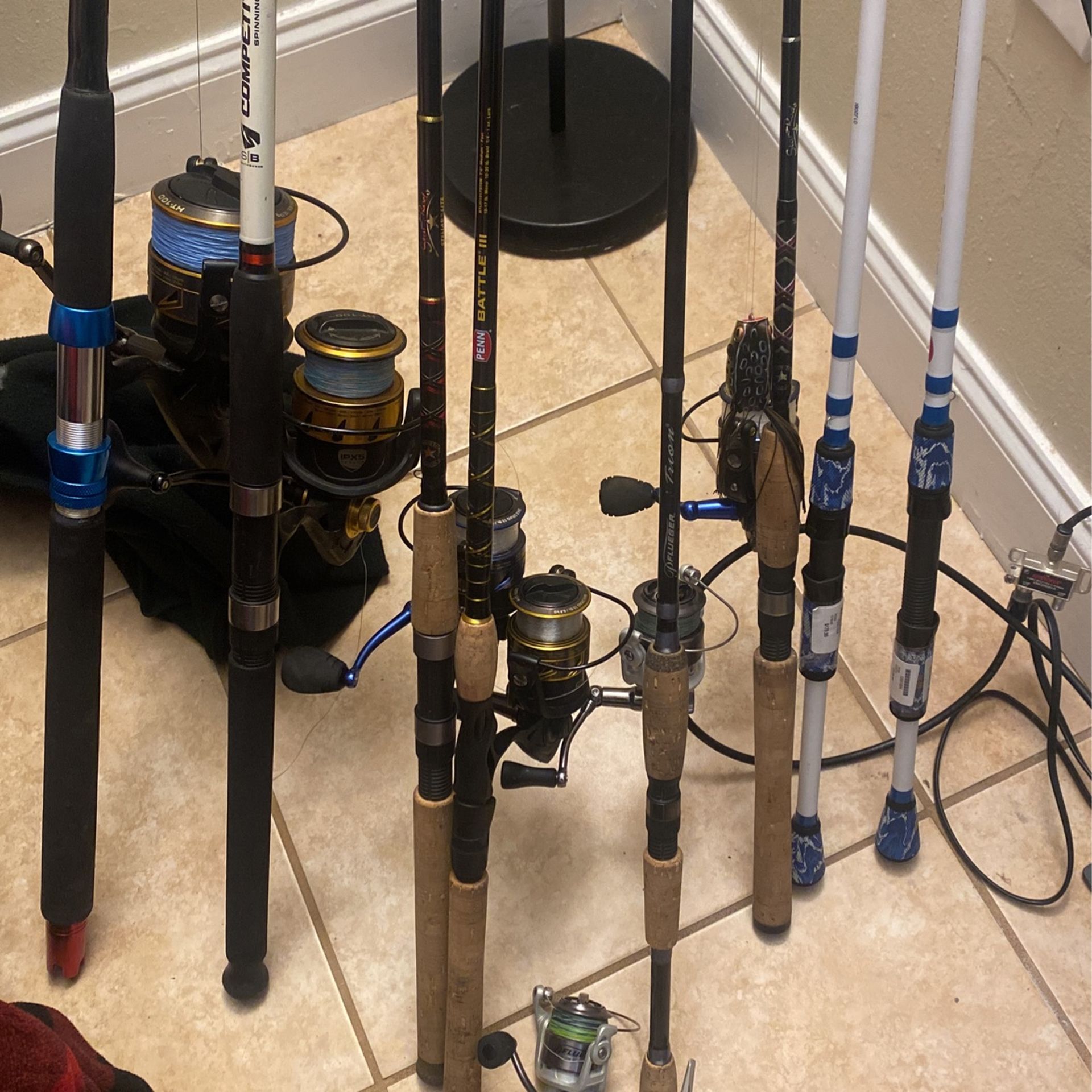 Fishing Rods And Combos Message For Prices On Each 