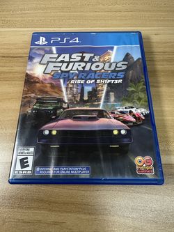 Fast and Furious PS4