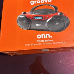 ONN Bluetooth Speaker And Cd Player 