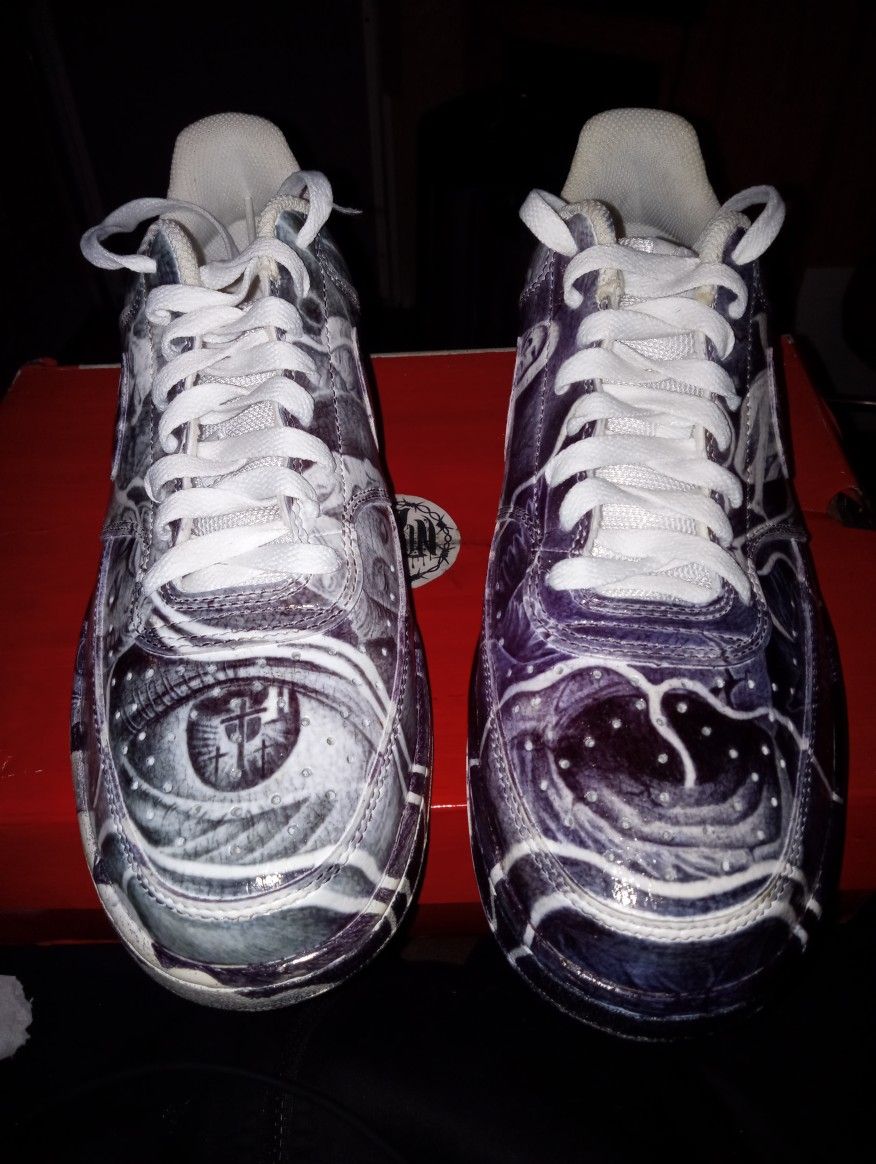 Nike Air Force 1 Custom CDCR Prison Art