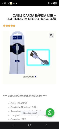 Cargador para iPhone / ipod
