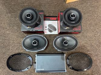 Kicker / DS18 Car Audio System
