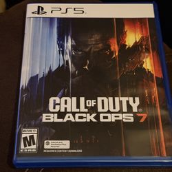 Call Of Duty Black Ops 7 For The PlayStation 5