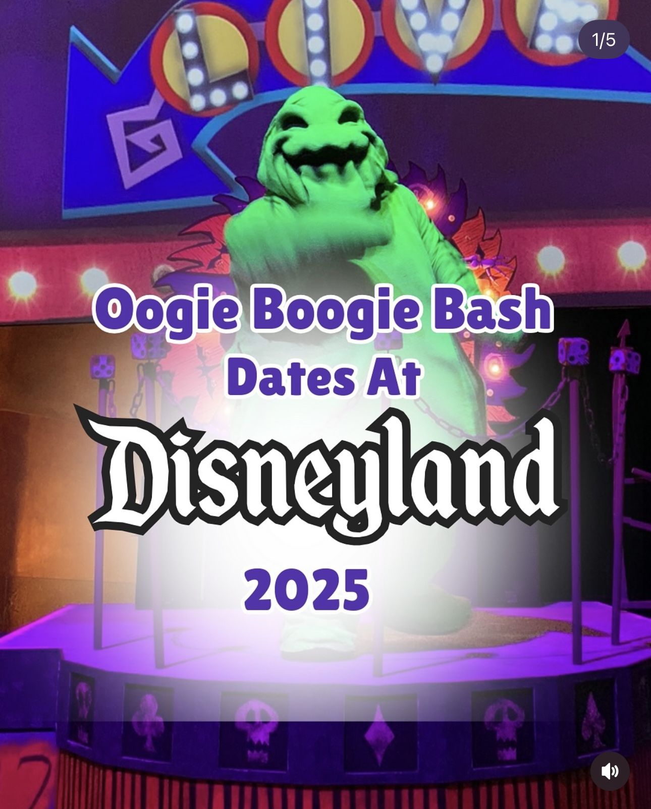 Disney California Adventure Oogie Bash Tickets For Tonight 