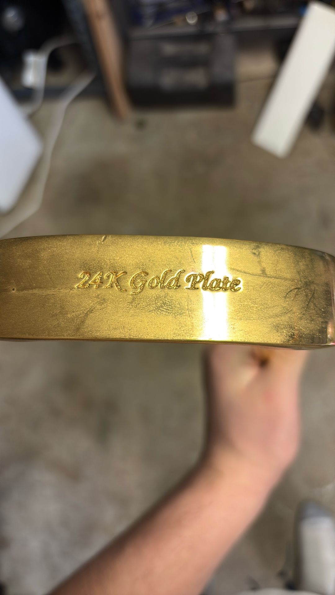 Classic 24k Gold Plate Putter