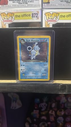 Dark Blastoise Team Rocket Pokémon Card