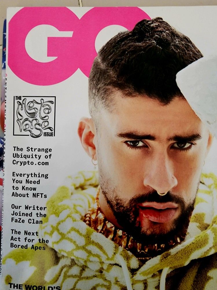Bad Bunny GQ June/July 2022