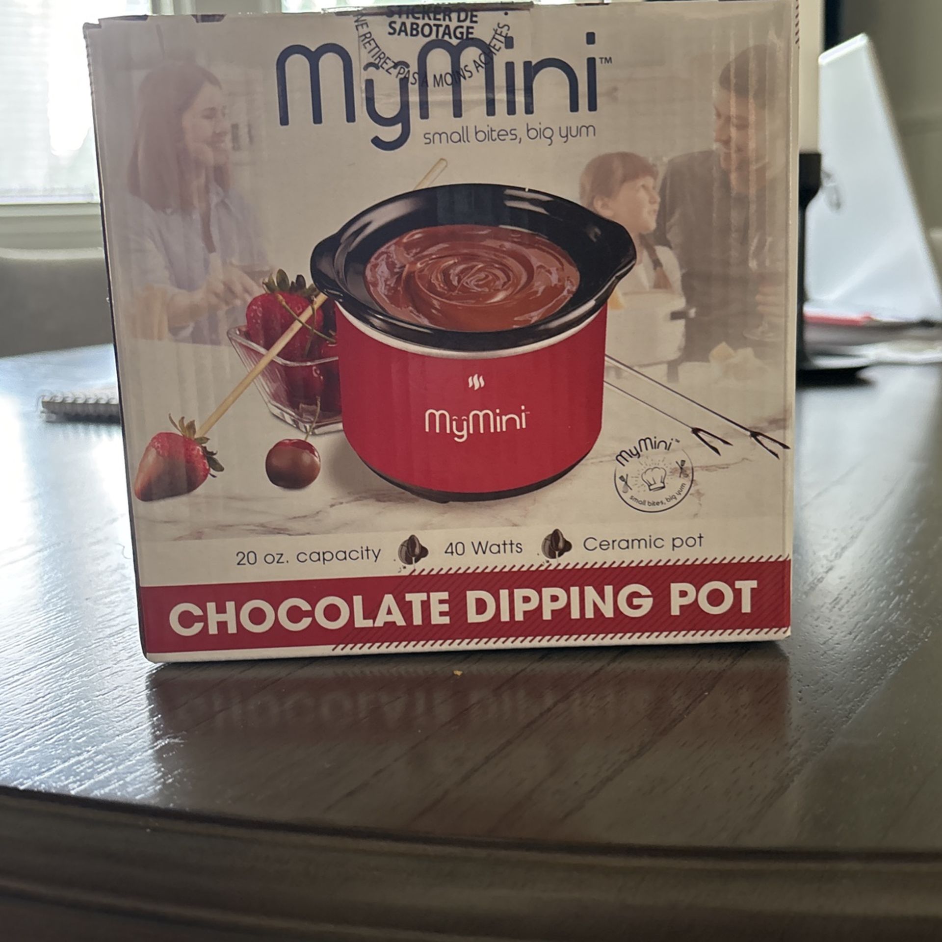 Mini Chocolate Fondue Pot