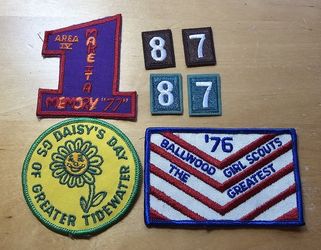 Girl Scout Patches 1(contact info removed) Brownies