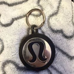 lululemon Logo Bag Charm & Keychain