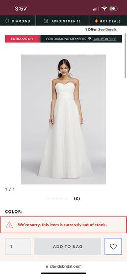 Wedding Dress Size 6-8 Thumbnail