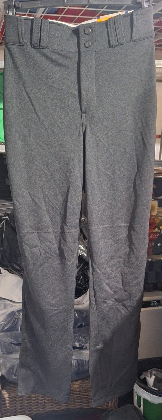 CHAMPRO ADULT BASEBALL PANT LONG BLACK SIZE SMALL 