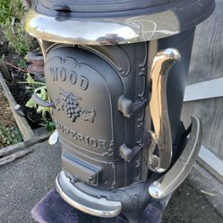 SUPERIOR Antique Parlor Wood Stove 