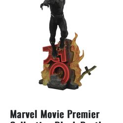 Numbered Black Panther Statue From The First Movie 