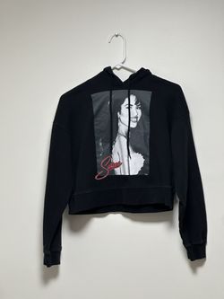 Selena Quintanilla Pullover Hoodie Crop Top Women Size S