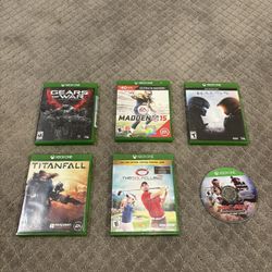 Xbox One Games (6 Total)