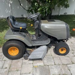 Lawn Mower - Ride Along Tractor