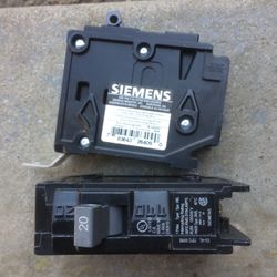 20 amp breaker SIEMENS