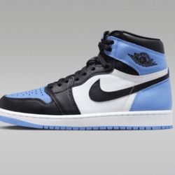 Air Jordan 1-Retro high OG "UNC Toe" Size 11 / $226