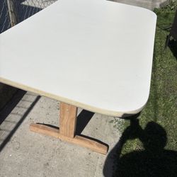 White Dinning Table Or Kitchen 