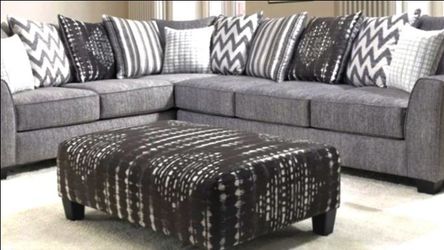 Sectional Sofa Grey