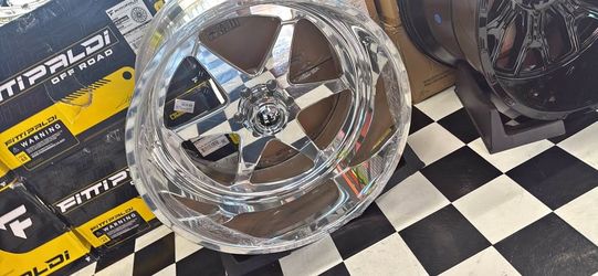 24x14 FUEL FORGED OFF-ROAD WHEELS (4) NEW 6x139.7-WE FINANCE MO CREDIT OK