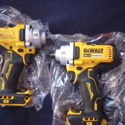 DeWalt XR Brushless Half Inch Impact Wrenches $150 Each