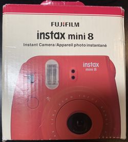 Fujifilm Instax Mini 8 Instant Film Camera (Raspberry) (Discontinued by Manufacturer)