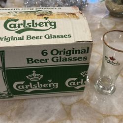Carlsberg Beer Glasses